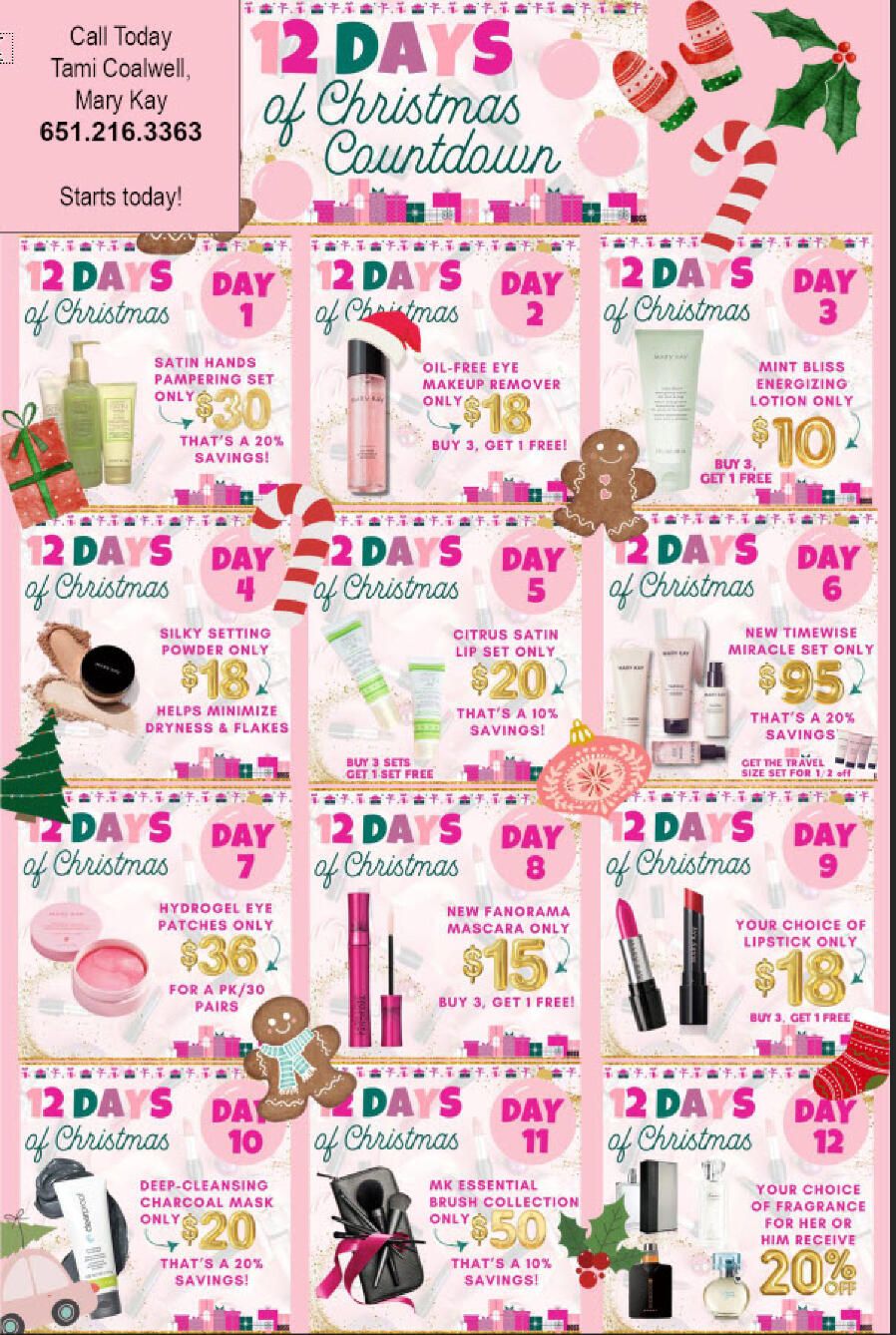 12 days of Christmas