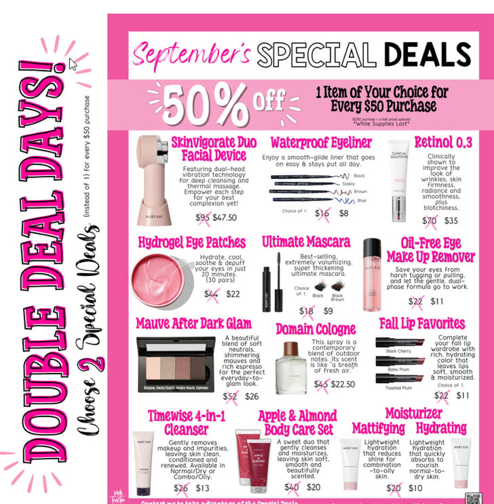 Double Deals | Mary Kay | September 10, 2026 only